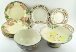 A collection of assorted ceramics,