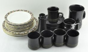 A group of assorted ceramics,