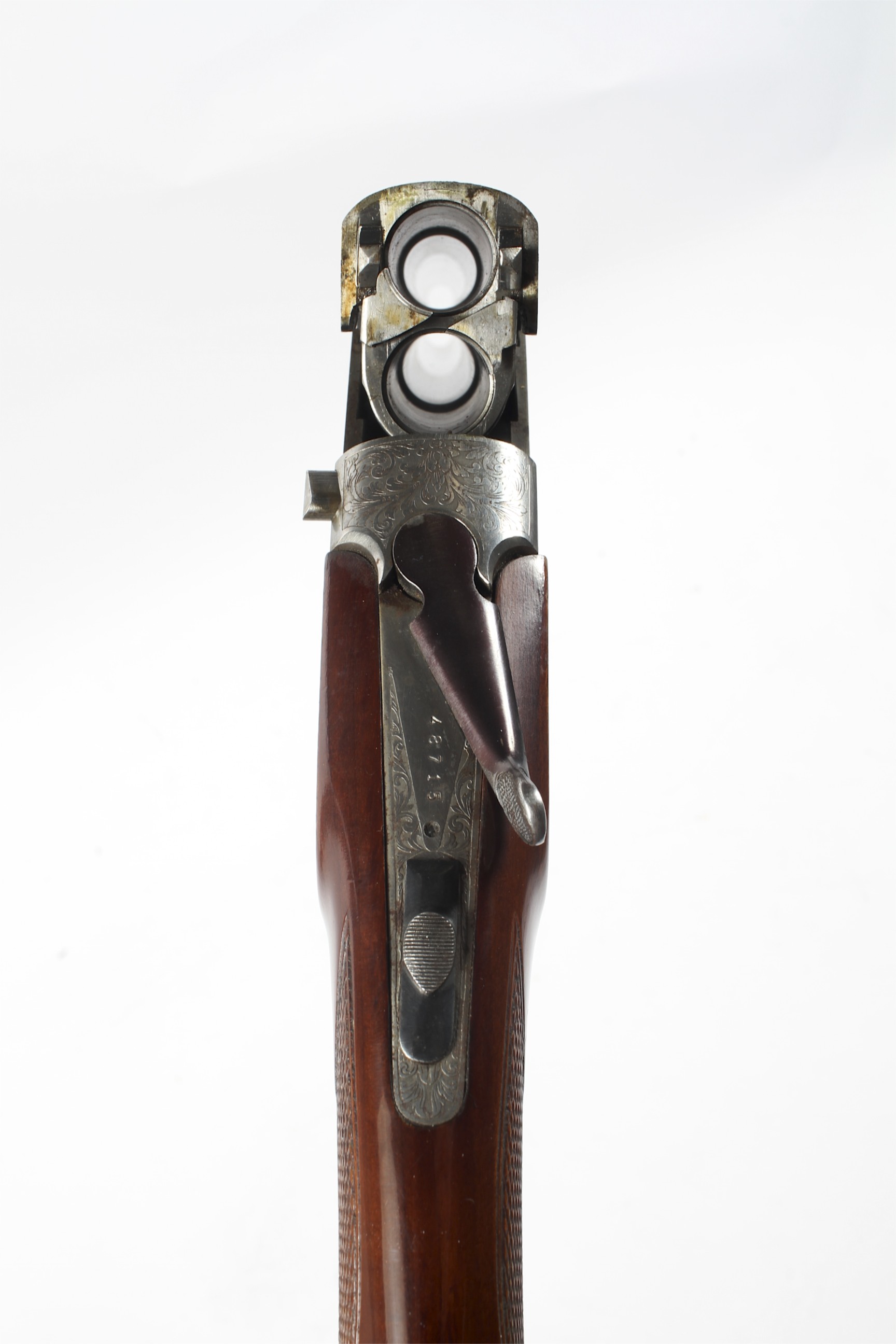 A 204 O W 12g shotgun, single trigger, fixed choke, - Image 5 of 6