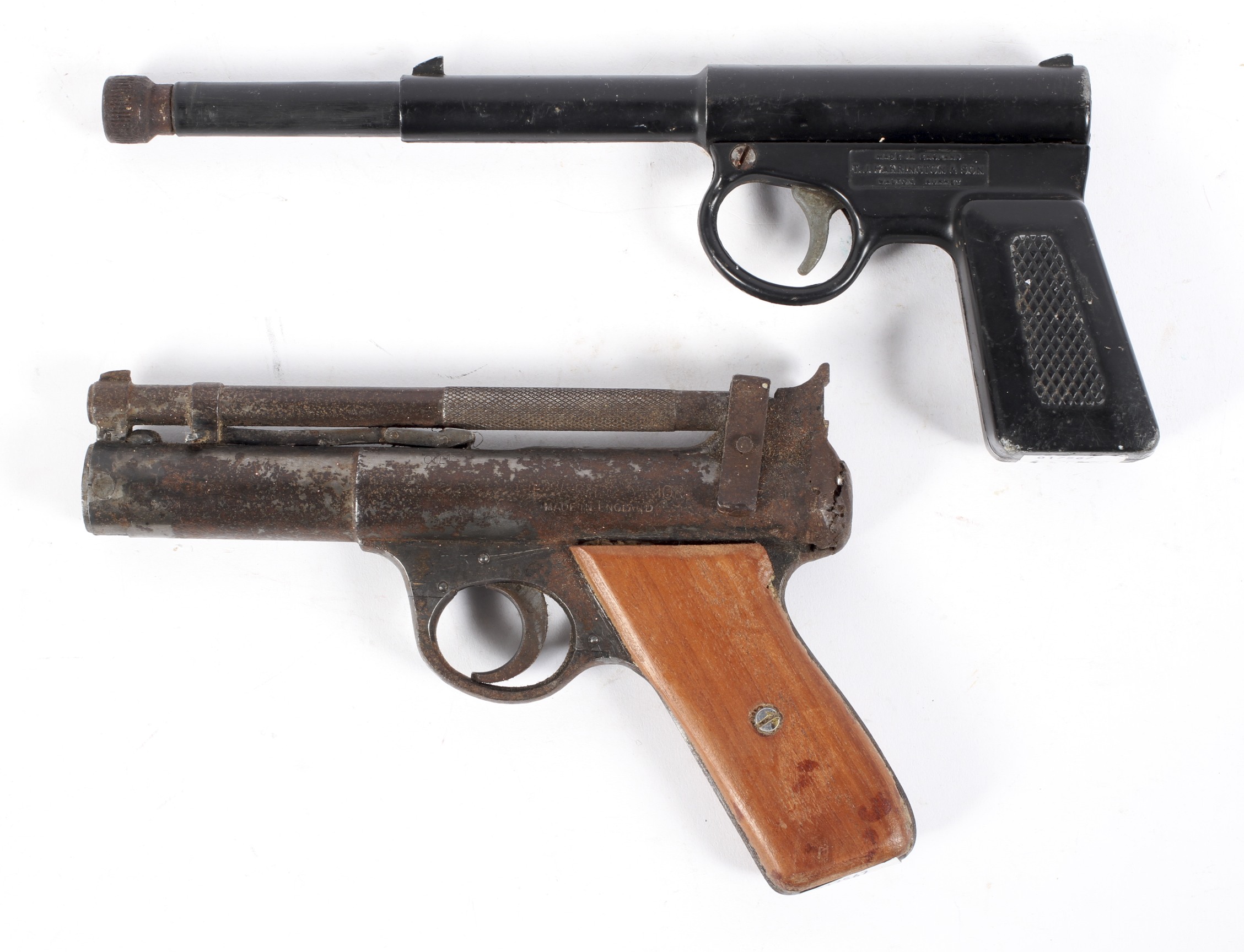An Air pistol by Harrington and Sons; - Image 2 of 2
