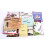 Assorted Sporting programmes, catalogues and books, to include International Athletics 1957,