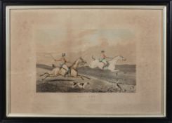 Four hunting prints by S & J Fuller, after C Bentley, 19th century