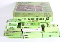 A collection of assorted vintage boxed Subbuteo, to include three Club edition sets,