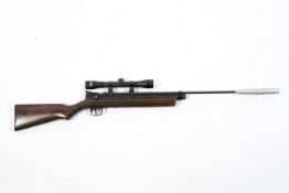 A Crosman .22 cal 2260 air rifle with Crosman 4 x 32 scope