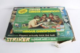 Two Palitoy Poker Striker table football games, to include 'Striker' and 'Striker League Champions',