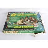 Two Palitoy Poker Striker table football games, to include 'Striker' and 'Striker League Champions',