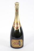 A vintage bottle of Krug Grande Cuvee Champagne, 12%,