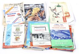 A collection of assorted Football programmes, to include two 1966 World Cup Official programmes,