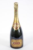 A vintage bottle of Krug Grande Cuvee Champagne, 12%,