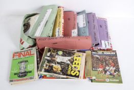 An extensive collection of Football programmes, to include Manchester United, Liverpool, Arsenal,