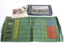 A vintage Minoru 'The New Race Game', by Jacques, with all horses,