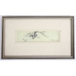 Cecil Aldin, print of a Fox in Woodland, numbered 13/300, framed,