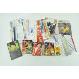 A group of Football trading cards,