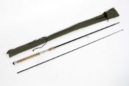 A Lance Nicholson (Dulverton), 'The Taw Spinner', two piece spinning rod, numbered 8 '.