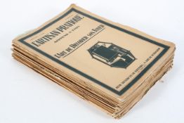A collection of 'L'Artisan Pratique' magazines, 1920s and 1930s,