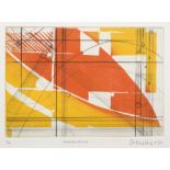 Srettaseltine, Intersections, a limited edition etching, No 1/10, signed and titled to edge,