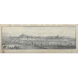 After Samuel and Nathaniel Buck, North West Prospect of City of Wells, engraving,