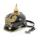 A German World War I Imperial Picklehaube helmet,