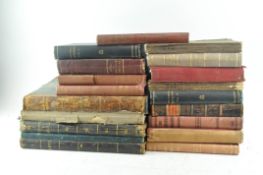 Fourteen bound volumes of 'The Railway' magazine,