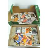 A collection of tea cards, including Pyramid Power,
