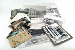 A collection of photographs and Postcards of Hong Kong,