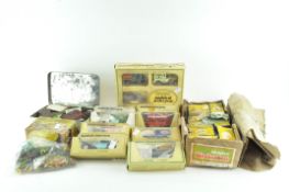 A collection of Lesney Models of Yesterday vehicles and other toys,
