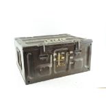 A military ammunition case,