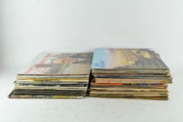 A group of LP records including The Seekers and Jim Reeves