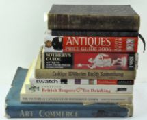 A collection of antiques, art and reference books to include Debretts Peerage,
