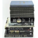 A collection of books relating to War,