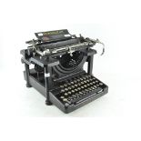 A Remington standard typewriter