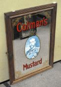 Colemans Mustard, an advertising mirror,