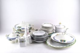 A collection of assorted ceramics, including a Noritake 'Savannah' part service,