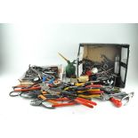 An extensive collection of tools,