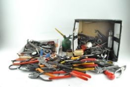 An extensive collection of tools,