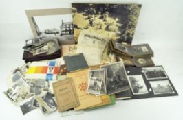 Photographs and printed ephemera,