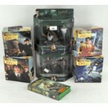 A parcel of Harry potter figures boxed,