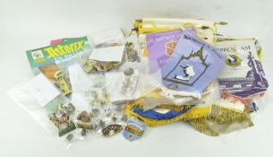 A large collection of World Wide Lions Club items