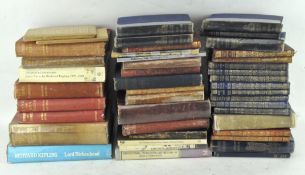 A large collection of Rudyard Kipling books,