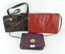 Three ladies purses,