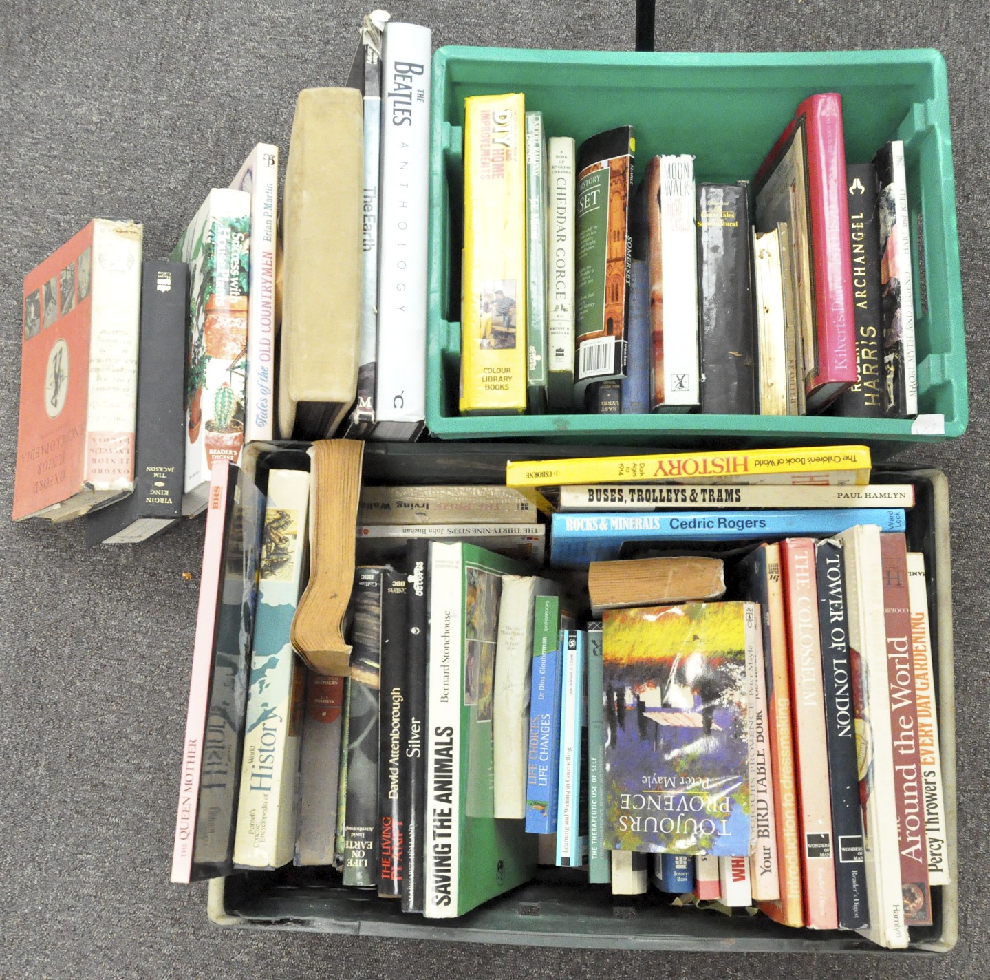 Two boxes of assorted books, - Image 2 of 2