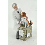 A Royal Doulton ceramic figural group "Thanks Doc!"HN 2731,