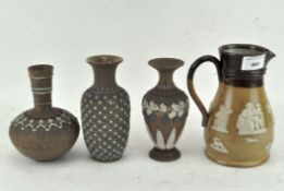 A collection of Doulton stoneware,