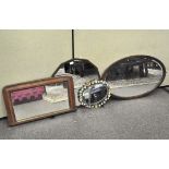 A group of various mirrors, including wall and dressing table examples,