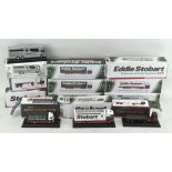 A collection of Atlas editions "Eddie Stobart" scale model vehicles,