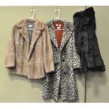 Two fur coats,