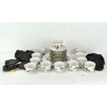 Hummingbirds of the World, a Bavarian Porcelain tea set; and a Royal Worcester Evesham pattern plate