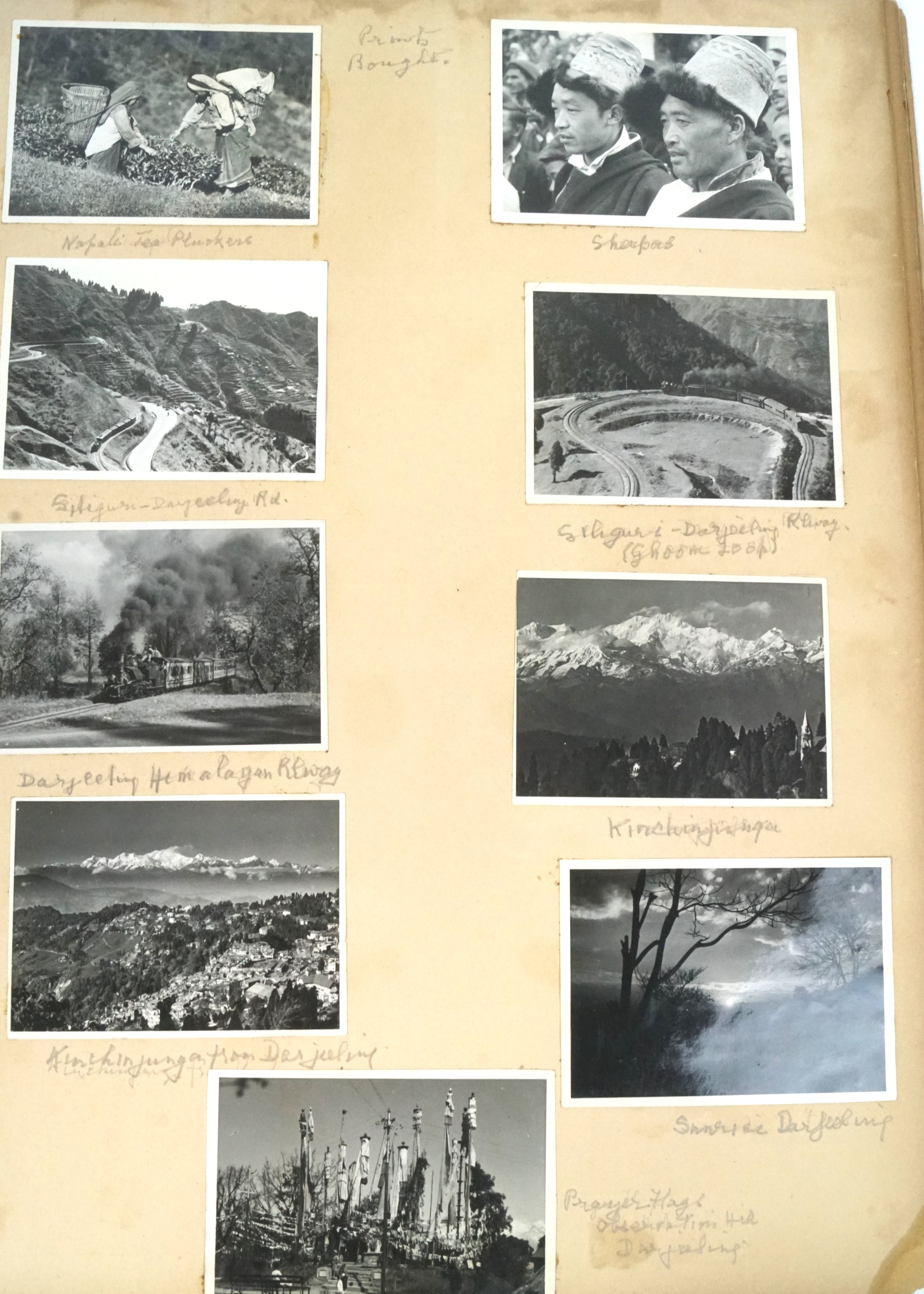 A vintage photograph album containing photos of travels through India, circa 1956, - Image 3 of 3