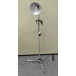 A vintage Photax chromed floor standing lamp,