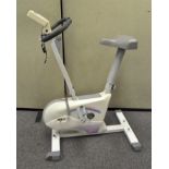 A vintage Eurotrim 325 exercise bike